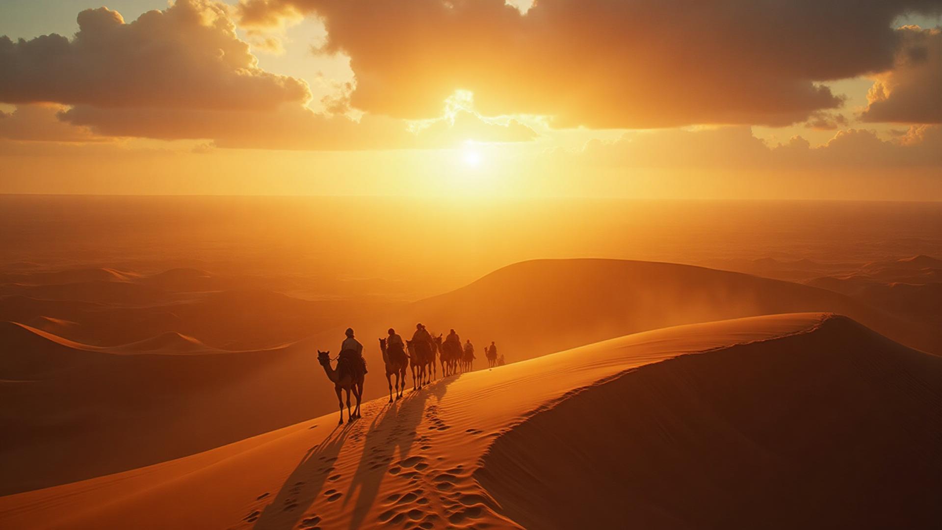 Sahara Desert Landscape